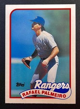 Topps 1989 Traded Rafael Palmeiro #93T Texas Rangers MLB Baseball Card
