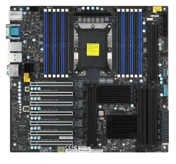 Supermicro X11SPA-TF Motherboard LGA2011 128GB LGA 3647 C621 E-ATX enhanced - Image 2 of 3