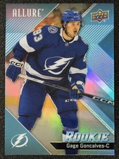 2024-25 Upper Deck Allure #113 Gage Goncalves Base Rookie Card RC