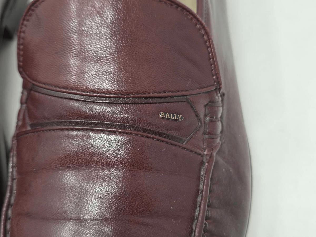 BALLY MADE IN SWITZERLAND MEN’S BROWN LEATHER BARNES DRESS LOAFERS US SIZE 12 M Bally Mens loafer shoes dress leather size | Mercari main image 3