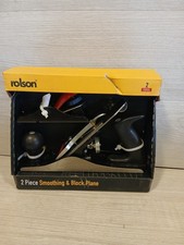 Rolson Planer Smoothing Wood Plane -2 Piece