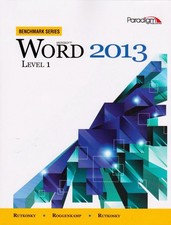 Benchmark Microsoft Word 2013 Level 1 Text With Data Files Cd