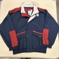 Vintage Deadstock 90s Christian Dior Monsieur Colorblock Jacket Red Navy White