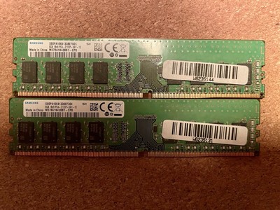 Samsung DDR4 PC RAM 2133MHz M378A1K43BB1-CPB 2x8GB 16GB PC4-17000 UDIMM