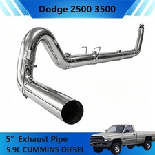 5 Exhaust Pipe For 1994-2002 Dodge Ram 2500 3500 5.9l Cummins Diesel