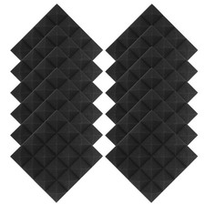  12 Pcs Isolamento Acustico Pannelli Fonoisolanti Pannello Parete