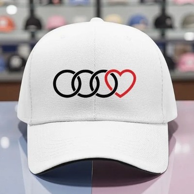 Audi, Basecap, Hut, Mütze, Sonnenhut, Motorsport, gedrucktes Lable, Baumwolle