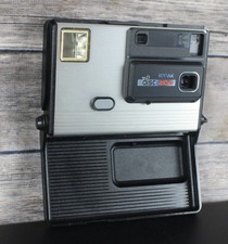 Vintage Kodak Disc 4100 Film Camera Black Silver Compact Photography USA Made
