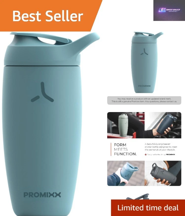Durable BPA-Free Stainless Steel Shaker - 550ml for Protein & Smoothies