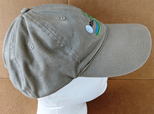 AT&T Golf Classic Celebrating 40 Years Khaki Tan Adjustable Baseball Hat Cap BRH - Picture 3 of 9