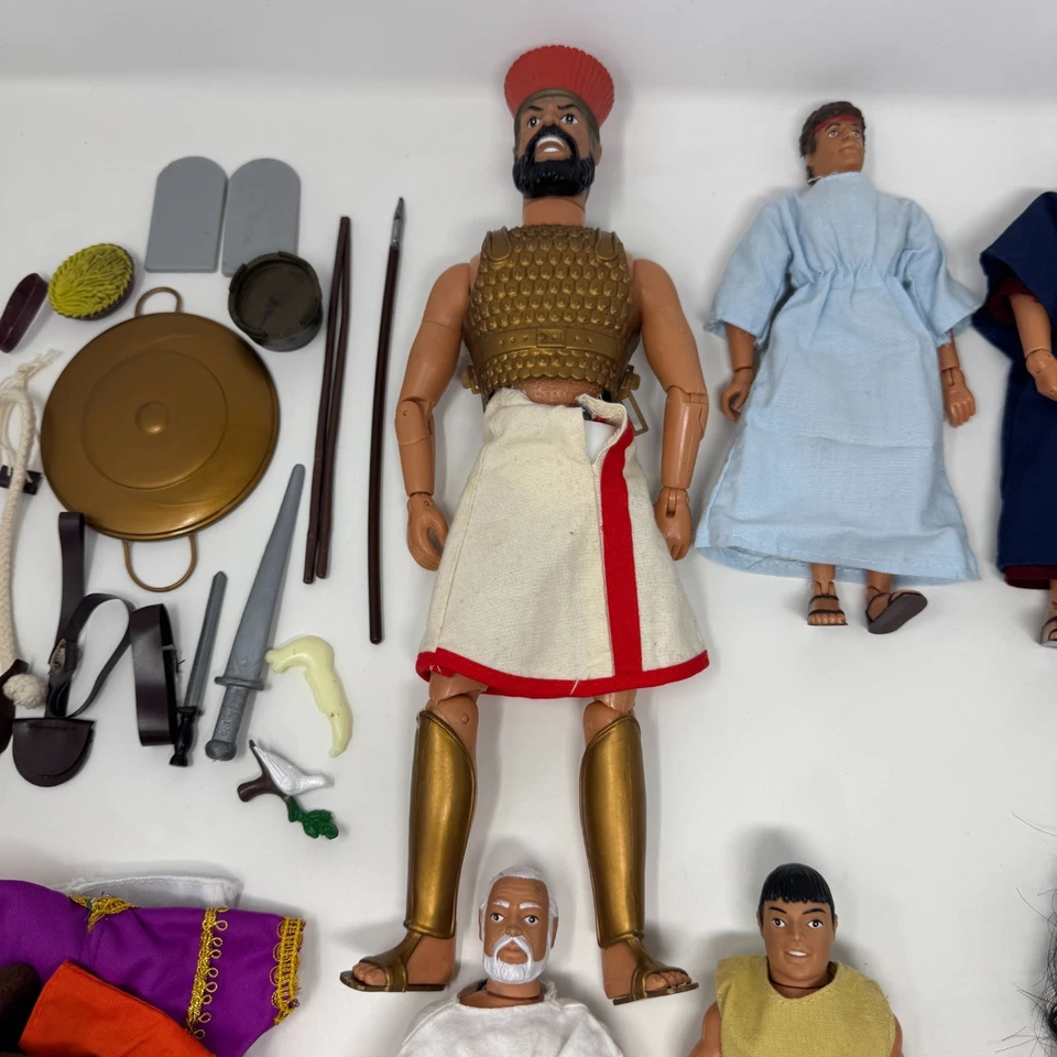 Figura de acción Juguetes David & Goliat (12") Bible Greats Biblical Rainfall 1986 Foto 2 de 4