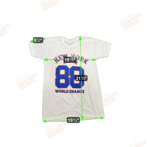 Camiseta Vintage 1988 Campeones del Mundo de Nueva York Talla L Camiseta Suave Fina Estilo Béisbol - Imagen 3 de 5