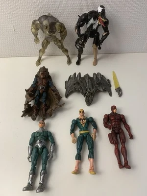 Marvel Legends Lot De 6 Figurines Années 2000 Daredevil Venom Fist - Photo 1/4