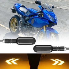 Motorcycle Flowing LED Turn Signal Projector RGB DRL For Suzuki SV650 SV1000