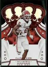 2020 Panini Chronicles Draft Picks #6 CeeDee Lamb Crown Royale Draft Picks Holo