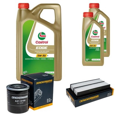 Inspektionspaket Castrol EDGE 5W-30 M Engine 7L für Mazda 626 V Station Wagon