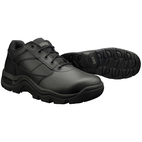 Magnum Viper Low 5230 Slip Resistant Black Leather Work Boots Men's Size 3.5 New