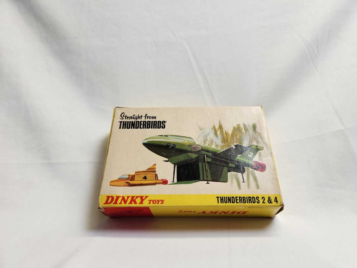 VINTAGE 1967 Dinky Toys 101 - Vintage Thunderbirds 2 & 4