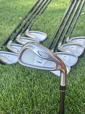 #ad #ad TaylorMade Rac OS 3 LW NO 4 IRON 9 Piece RH UG65 Regular Flex Graphite $265.95