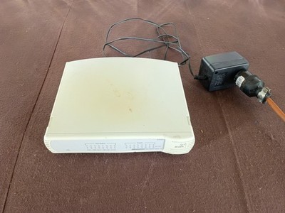 3Com OfficeConnect Dual Speed Switch 16 3C16792 Powers On Untested With AC Adapt