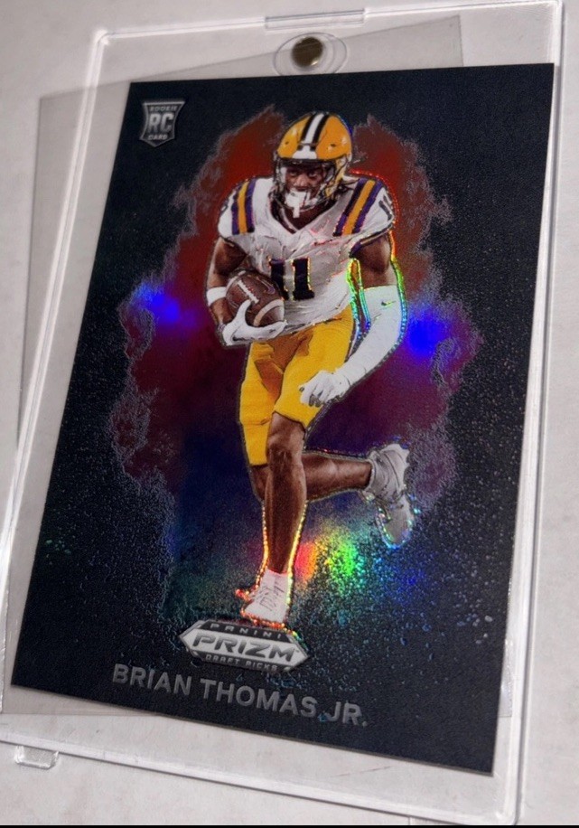 2024 Panini Prizm Draft Picks - Black Color Blast Brian Thomas Jr. #CB-17 (RC)