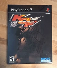 SEALED The King of Fighters: Maximum Impact w/ Bonus Disk - PS2