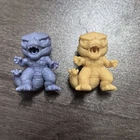Set of 2 Funko mini keychain Movies Godzilla Prototype Godzilla Vinyl figure
