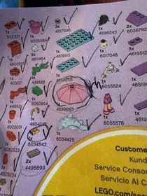 LEGO FRIENDS: Emma's Lifeguard Post (41028), No Box, All but 1 Pcs. Included