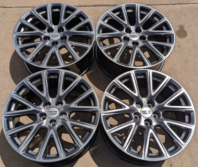 4 OEM Cadillac XT4 XTS CT6 CT5 20x8.5 Wheels RIMS 5X120 FACTORY ORIGINAL 4825