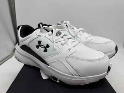 Under Armour Charged Edge Running Sneakers Men's White Shoes - 10.5 EXTRA WIDE