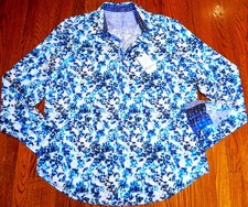 ROBERT GRAHAM MENS AUTHENTIC BRAND NEW ORIGINAL DRESS SHIRT Size L LARGE , NWT