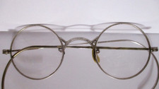 Antique B L Bausch Lomb 1/10 12K gold-filled round eyeglasses or scrap Bullion