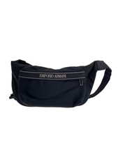EMPORIO ARMANI Marsupio in vita nylon nero