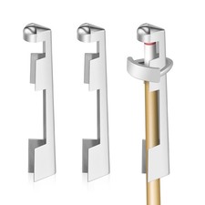 3 PCS Billiard Cue Stick Tip Clamp Stainless Steel Repair Kit Replacement