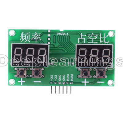 PWM Pulse 0-99% Frequency 6Hz-100KHz Square Wave Signal Generator Duty Cycle