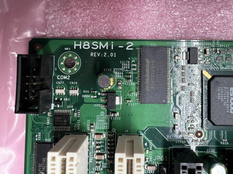 MOTHERBOARD SUPERMICRO H8SMI-2 AM2 DDR2 VGA PCIe 6x SATA - Image 2 of 3