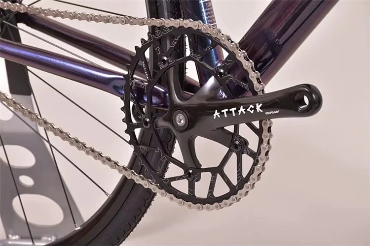 Cycling Fixed Gear Bike Single Speed Bicycle Carbon Fiber Fork 700C Wheels New - Image 4 of 4