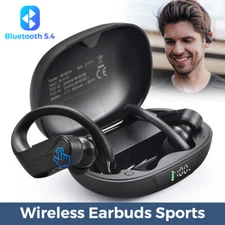 Mpow Flame Solo Bluetooth 5.4 Wireless Earbuds Sports in Ear Earphones Mic IPX7