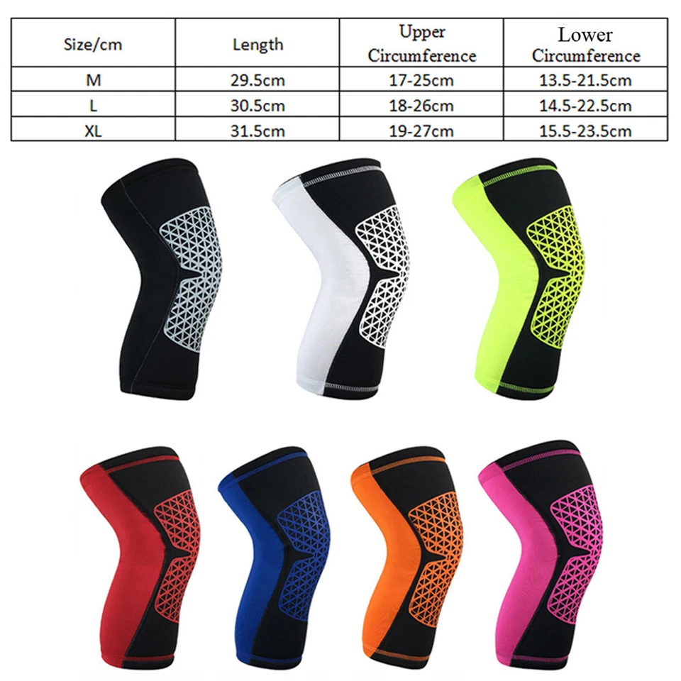 2 PCS Basketball Knee Pads Protectors Outdoor Sports Cycling Running Leg Sleeves - Image 2 of 4