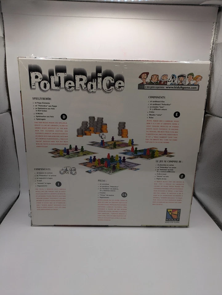 Polterdice Game - Kidult Game 2002 NEW SEALED Board Game!  - Image 2 of 4