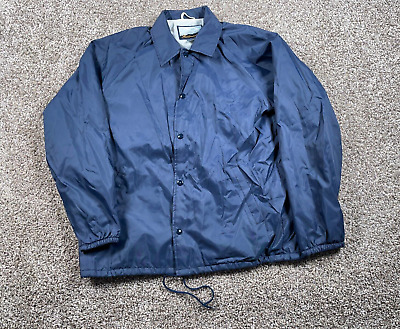 VTG Fieldmaster Snap Button Windbreaker Jacket Adult Medium VTG Fieldmaster Snap Button Windbreaker Jacket Adult Medium