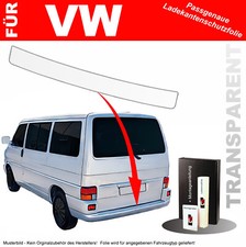 Lackschutzfolie Ladekantenschutz für VW T4 1996-2003 Transparent