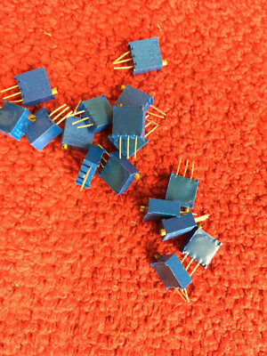 3296W-1-502  BOURNS 	 	 	 TRIMMER 5K OHM 0.5W PC PIN TOP