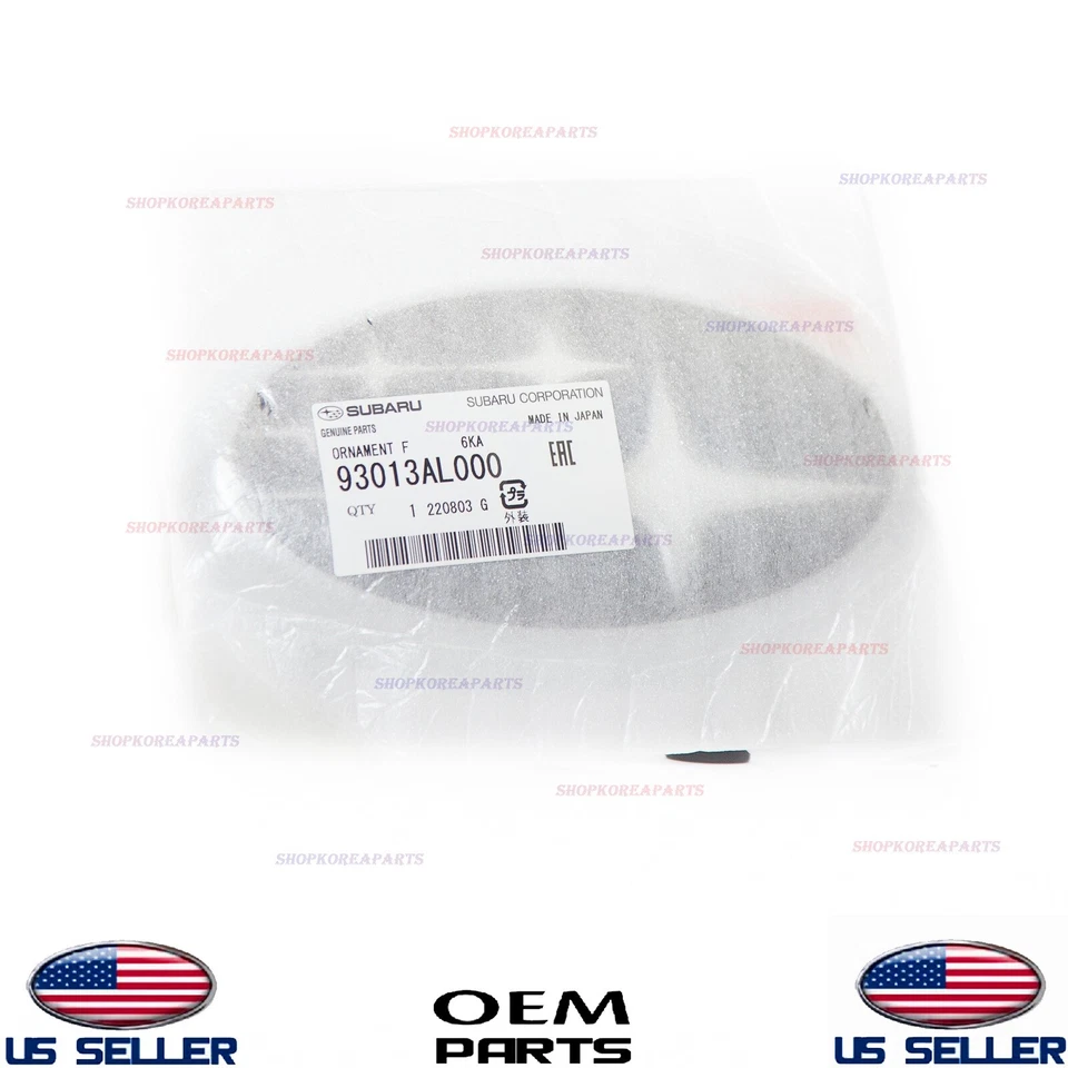 Rejilla delantera genuina emblema estrella azul OEM 2015-21 Subaru Legacy Outback Forester Foto 2 de 3