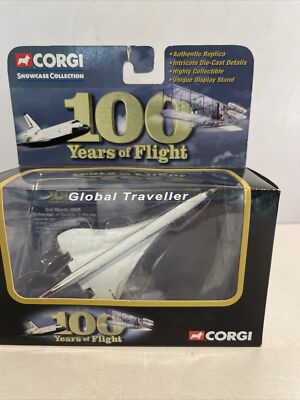 CORGI 100 Years of Flight  Global Traveller  2003 #CS90140 Die-cast NIB