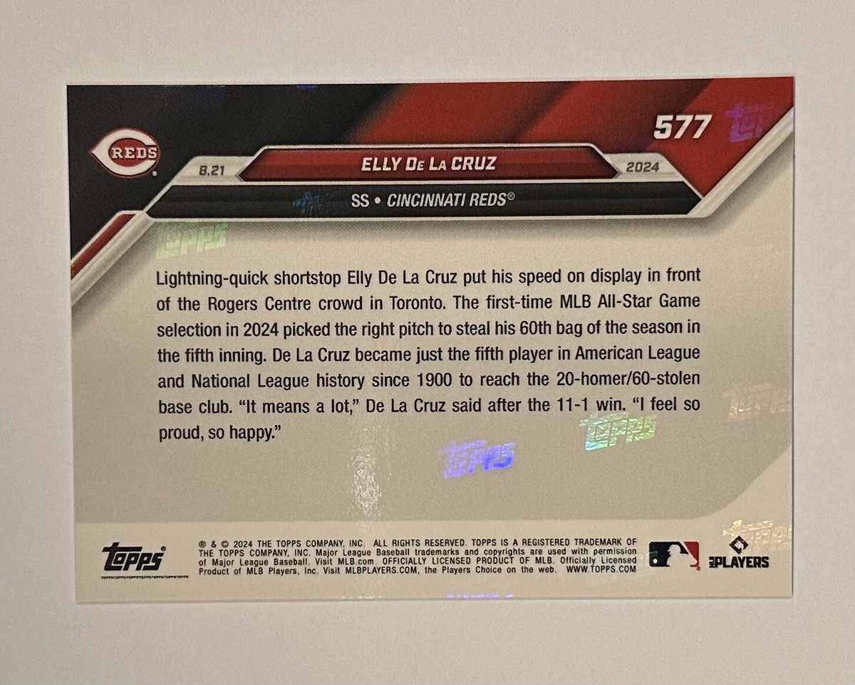 Topps Now / Elly De La Cruz / RC 