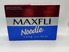 12Ct Maxfli Noodle Long and Soft Golf Balls