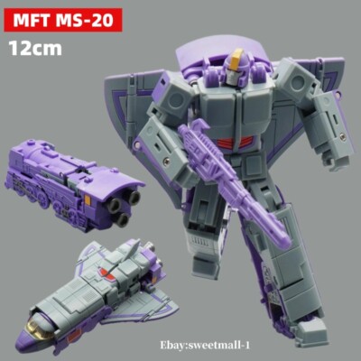 IN STOCK!  Mechanic Toy MFT MS-20 Iron Sky 3Models Change G1 ROBOT 12cm