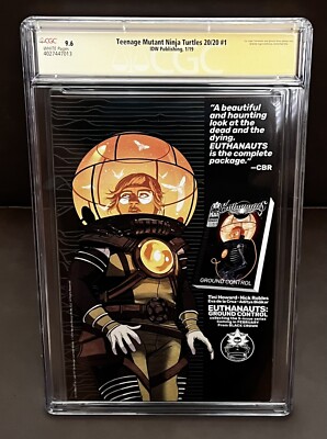 SIGNED* TMNT 20/20 #1 CGC 9.6 IDW 2019 Kevin Eastman Signed | eBay