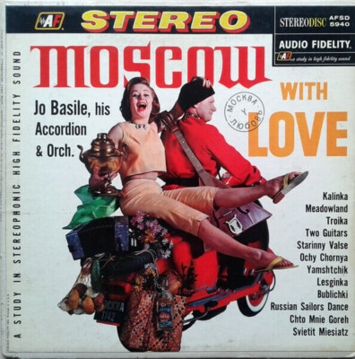 Jo Basile, Accordion And Orchestra Moscow with Love Audio Fidelity Vinyl LP